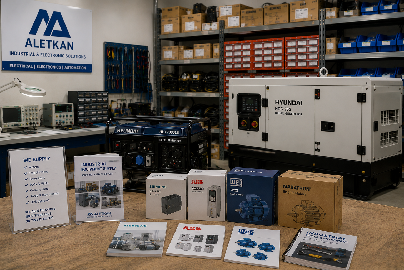 Generators and transformers